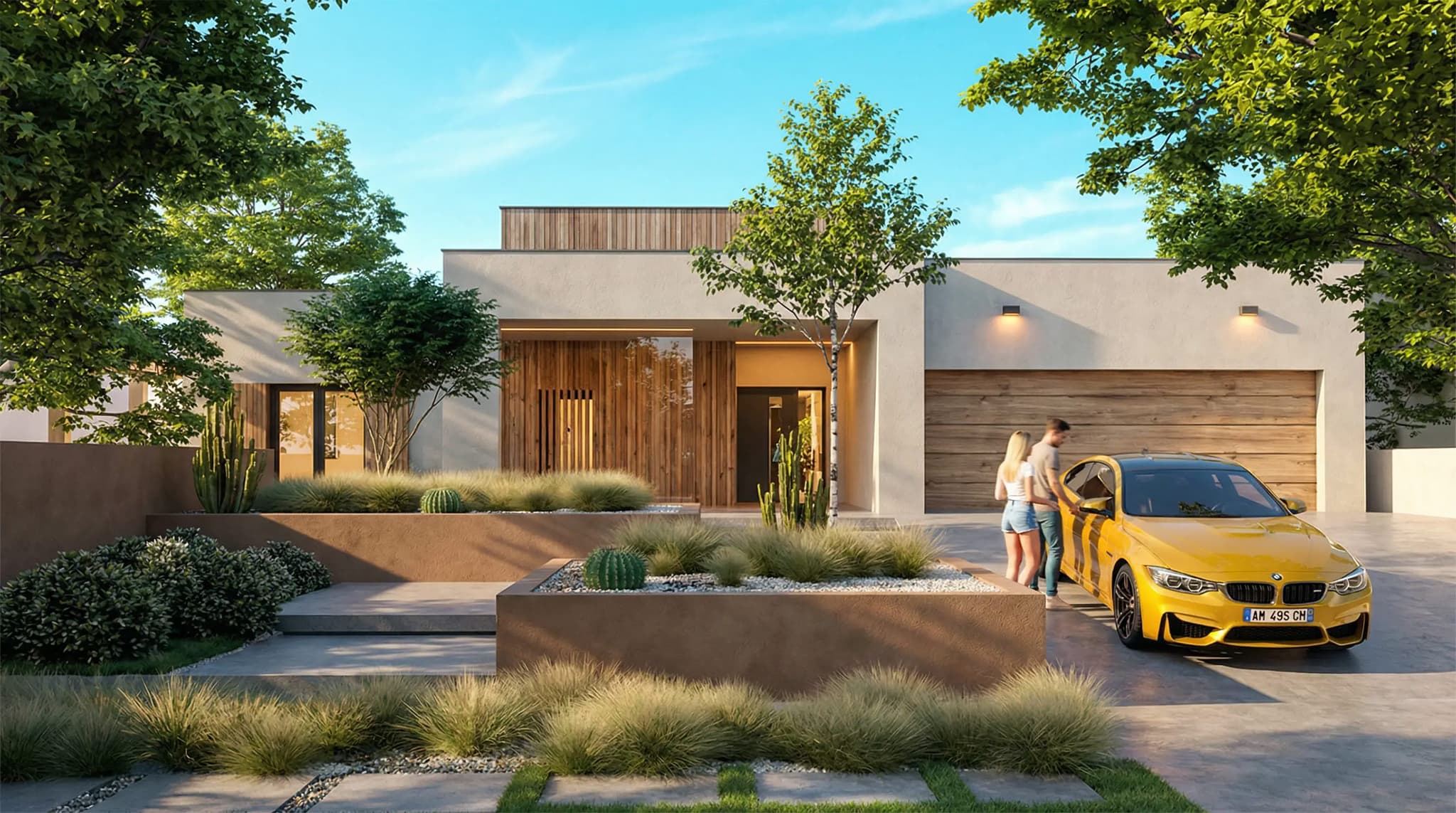 Jones Home Ext Cam2 — architectural rendering by The Render Café