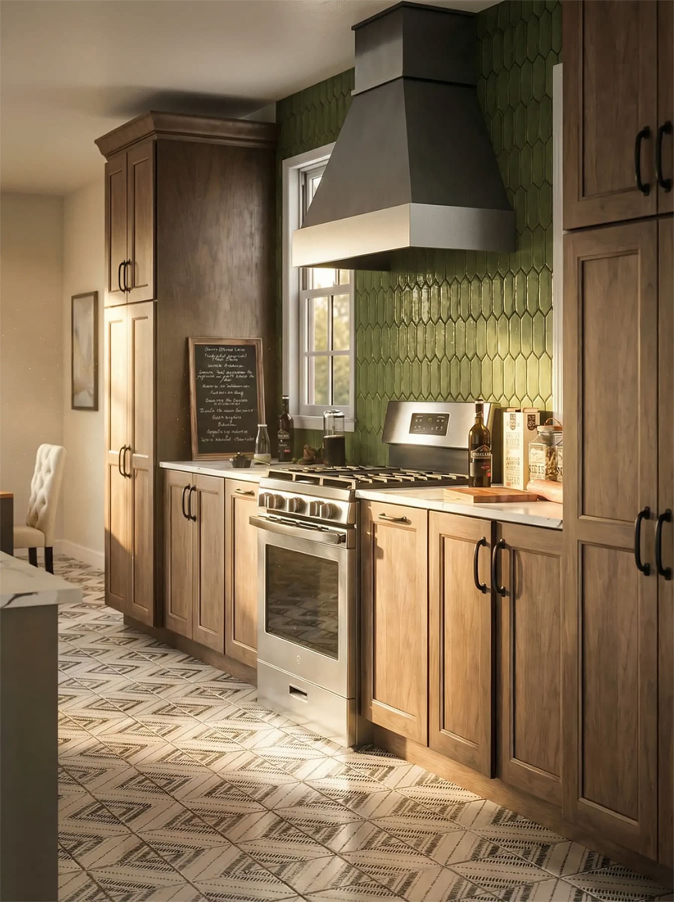 johnston kitchen cam 1 — architectural rendering by The Render Café